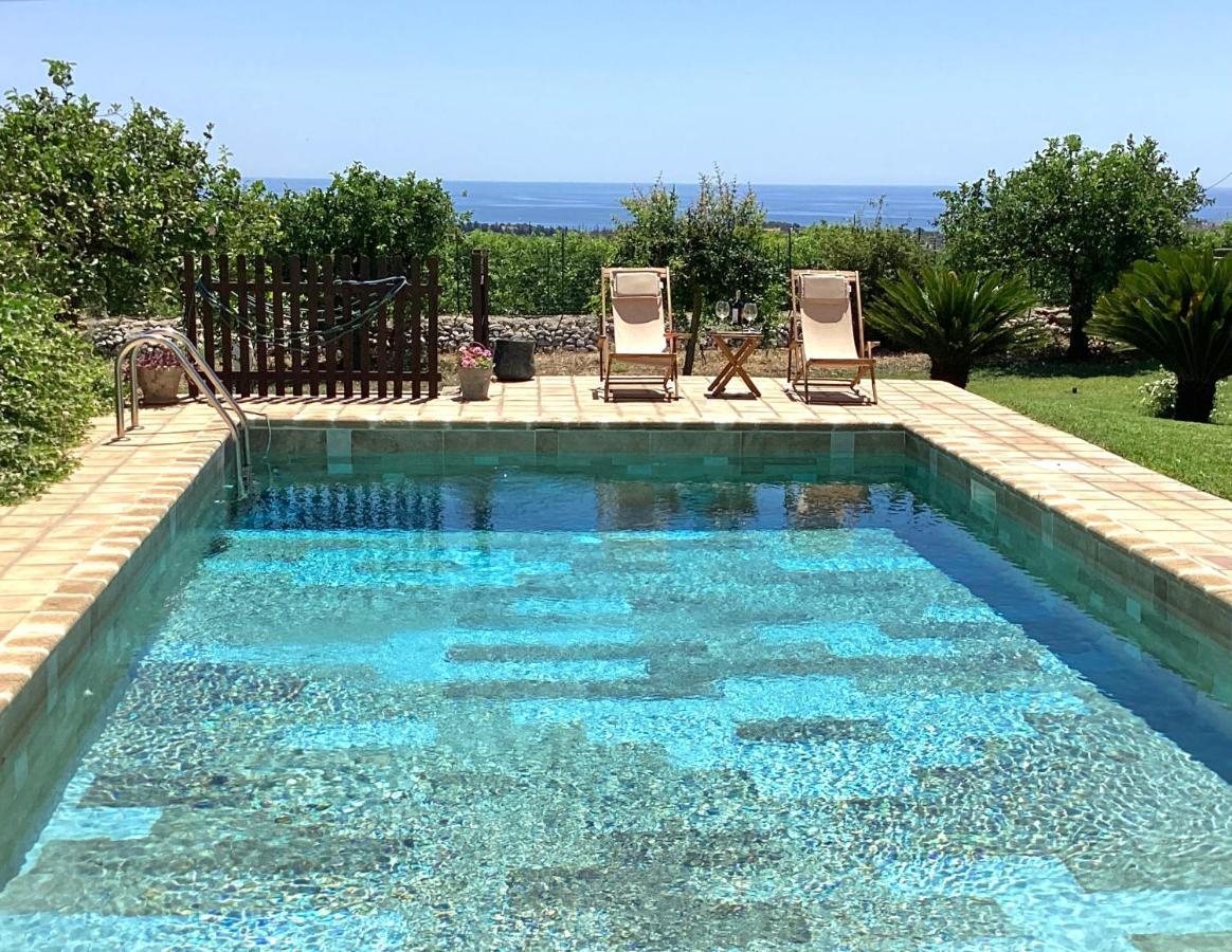 Вілла Authentic Sicilian Charm, Pool, Sea View, Wi-Fi & Parking Авола Екстер'єр фото